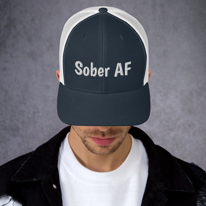 SOBER AF Trucker Cap