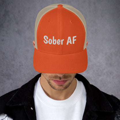 SOBER AF Trucker Cap